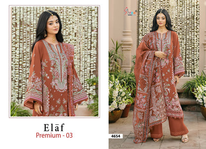 Elaf Premium Vol 3 Shree Fabs Cotton Pakistani Salwar Suits Exporter Ahmedabad