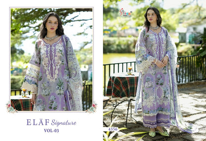 Elaf Signature Vol 3 Shree Fabs Cotton Pakistani Patch Work Suits Wholesale Price
