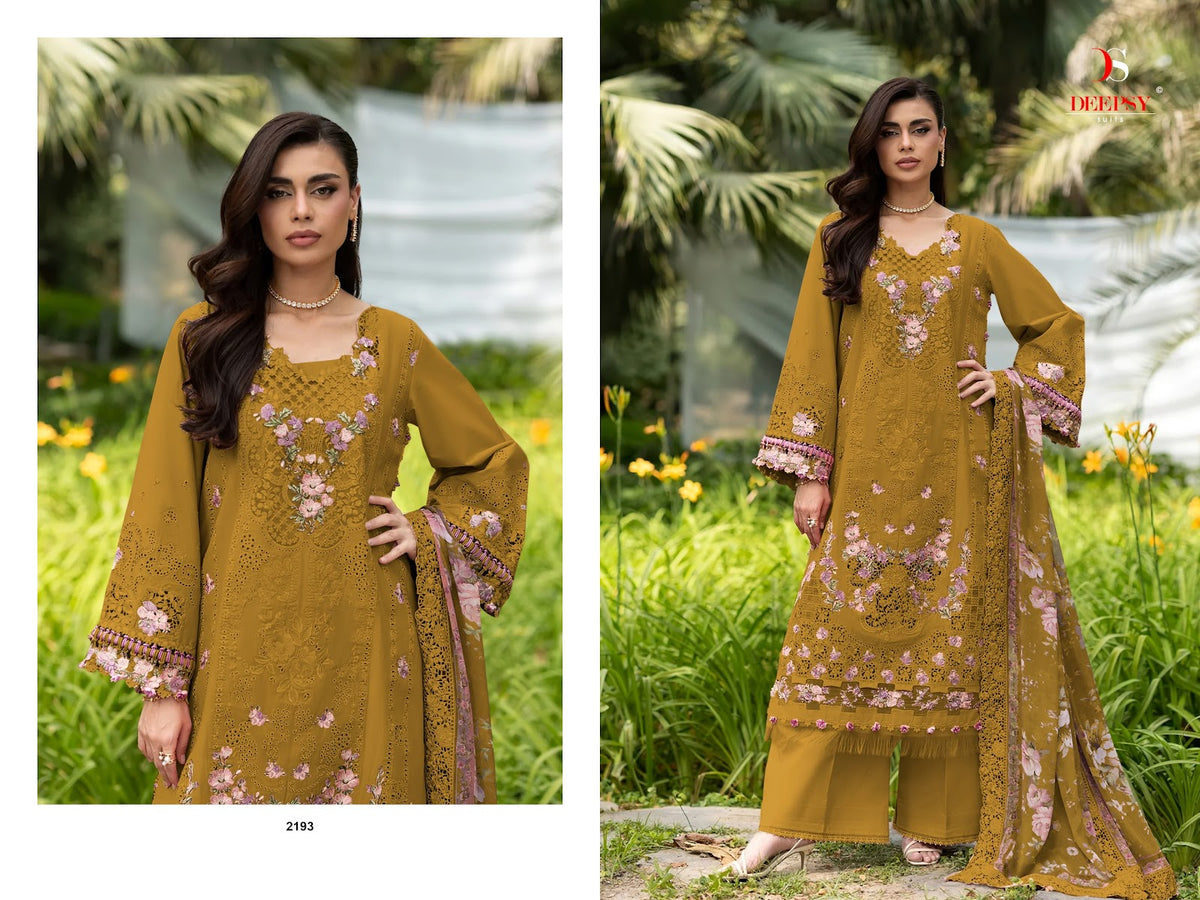 Elaf Super Hit Premium Deepsy Cotton Pakistani Patch Work Suits Manufacturer Ahmedabad