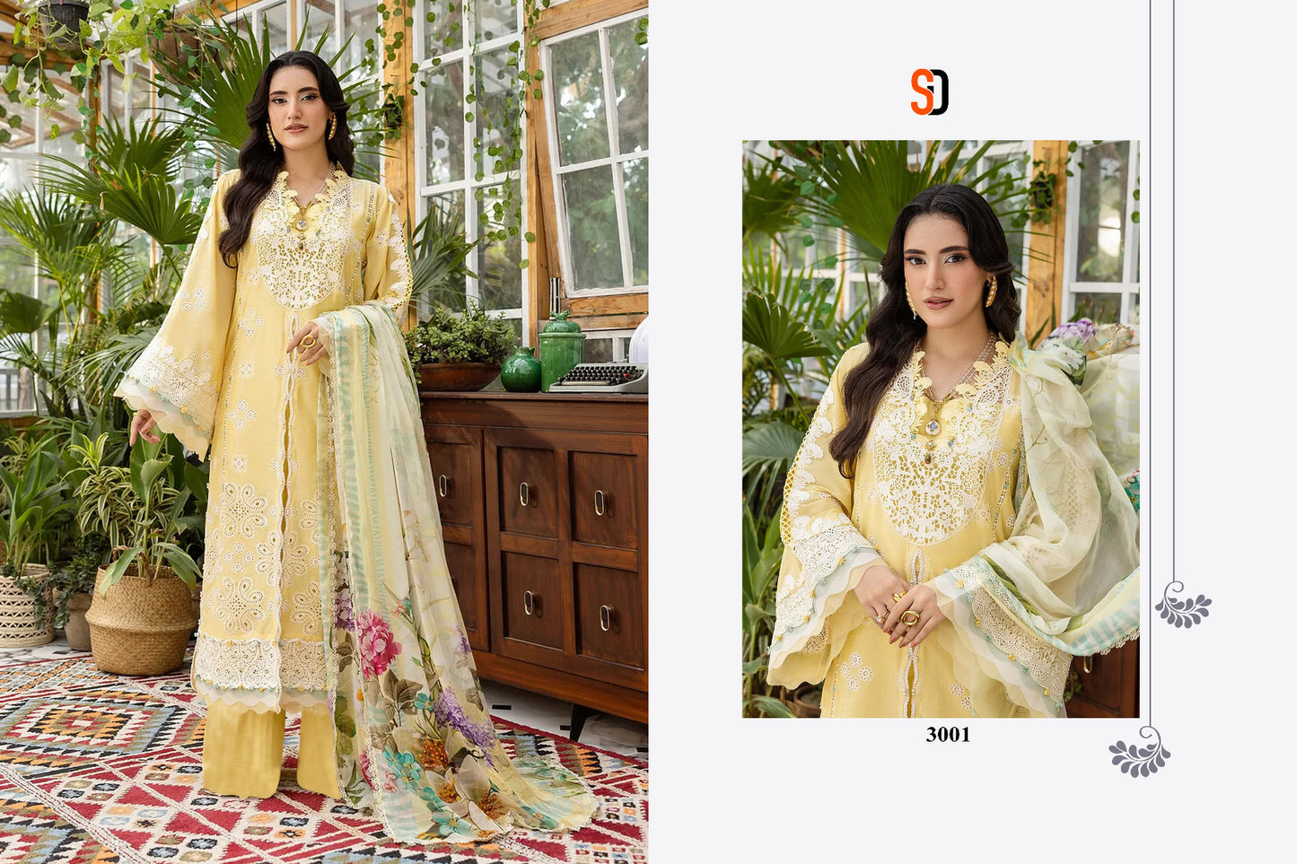Elaf Vol 3 Shraddha Designer Cotton Pakistani Salwar Suits Wholesaler Ahmedabad