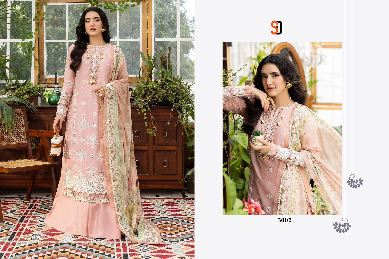 Elaf Vol 3 Shraddha Designer Cotton Pakistani Salwar Suits Wholesaler Ahmedabad