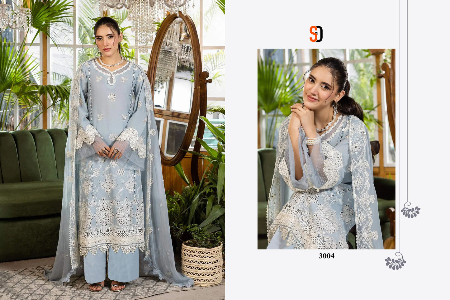 Elaf Vol 3 Shraddha Designer Cotton Pakistani Salwar Suits Wholesaler Ahmedabad