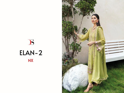 Elan 2 Nx Deepsy Cotton Pakistani Patch Work Suits Manufacturer Ahmedabad