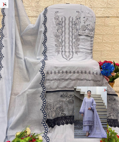 Elan 3 Deepsy Cotton Pakistani Patch Work Suits Exporter Gujarat