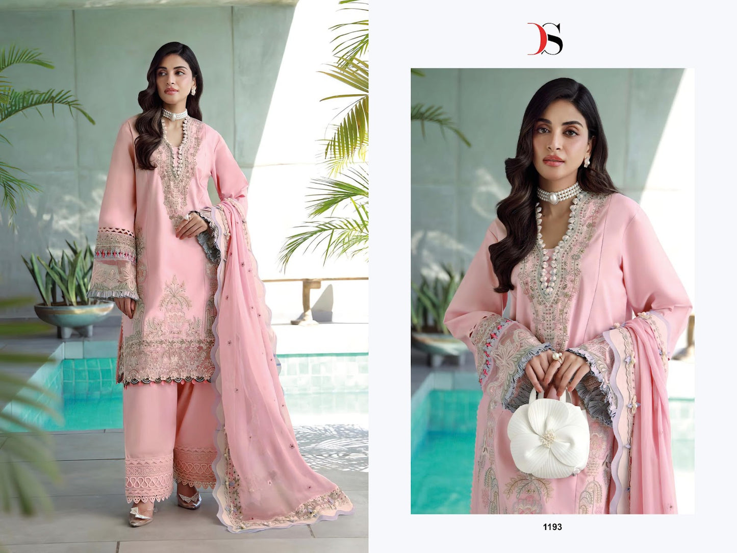 Elan 3 Deepsy Cotton Pakistani Patch Work Suits Exporter Gujarat