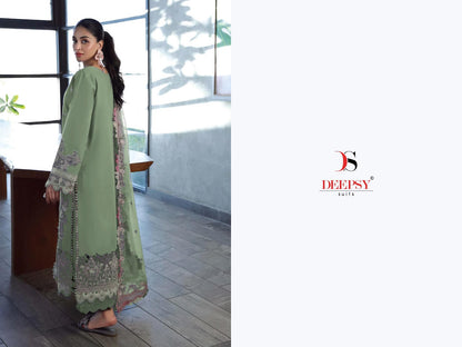 Elan 4 Deepsy Cotton Pakistani Patch Work Suits Exporter India