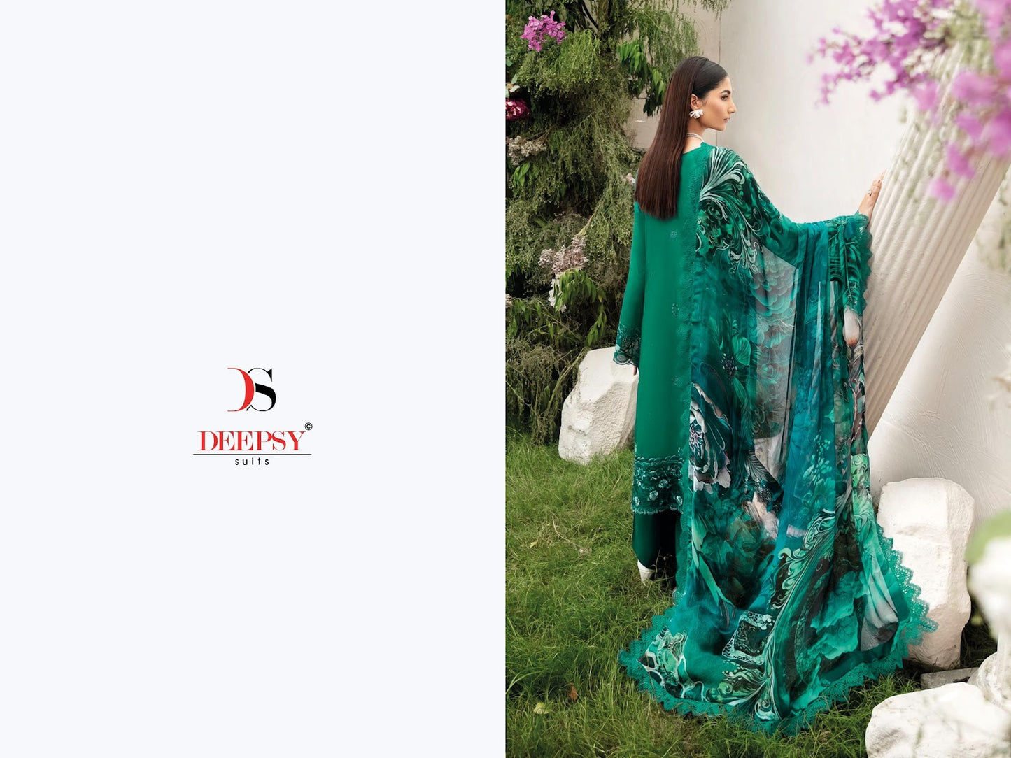 Elan 4 Deepsy Cotton Pakistani Patch Work Suits Exporter India