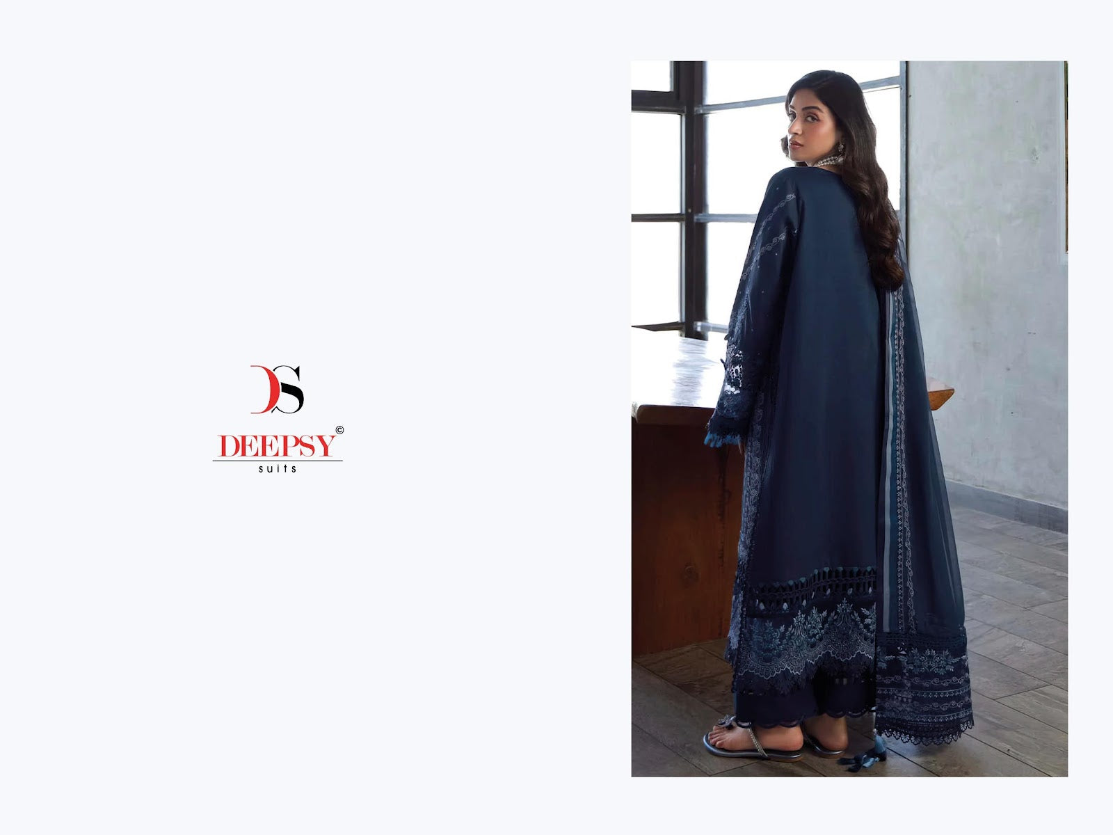 Elan 4 Deepsy Cotton Pakistani Patch Work Suits Exporter India