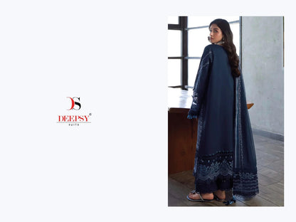 Elan 4 Deepsy Cotton Pakistani Patch Work Suits Exporter India