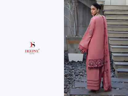 Elan 4 Deepsy Cotton Pakistani Patch Work Suits Exporter India
