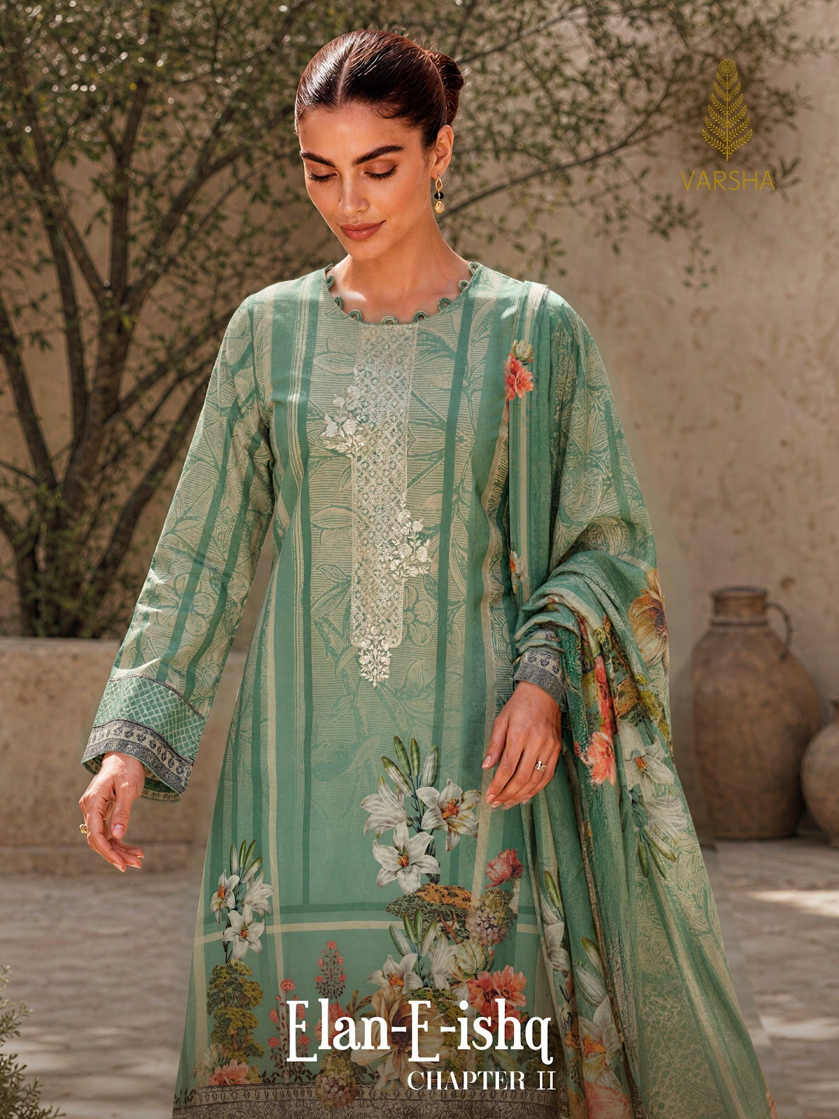 Elan E Ishq Chapter 2 Varshaa Viscose Muslin Pant Style Suits Manufacturer