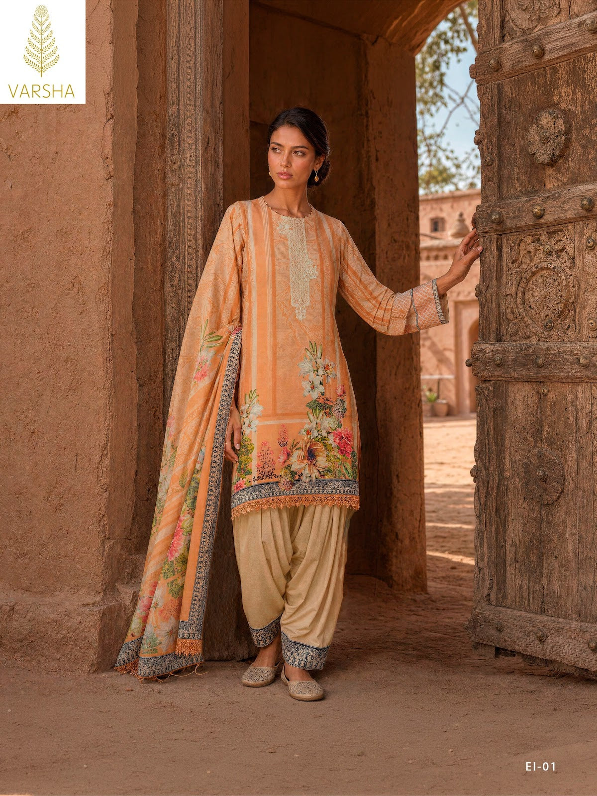 Elan E Ishq Chapter 2 Varshaa Viscose Muslin Pant Style Suits Manufacturer