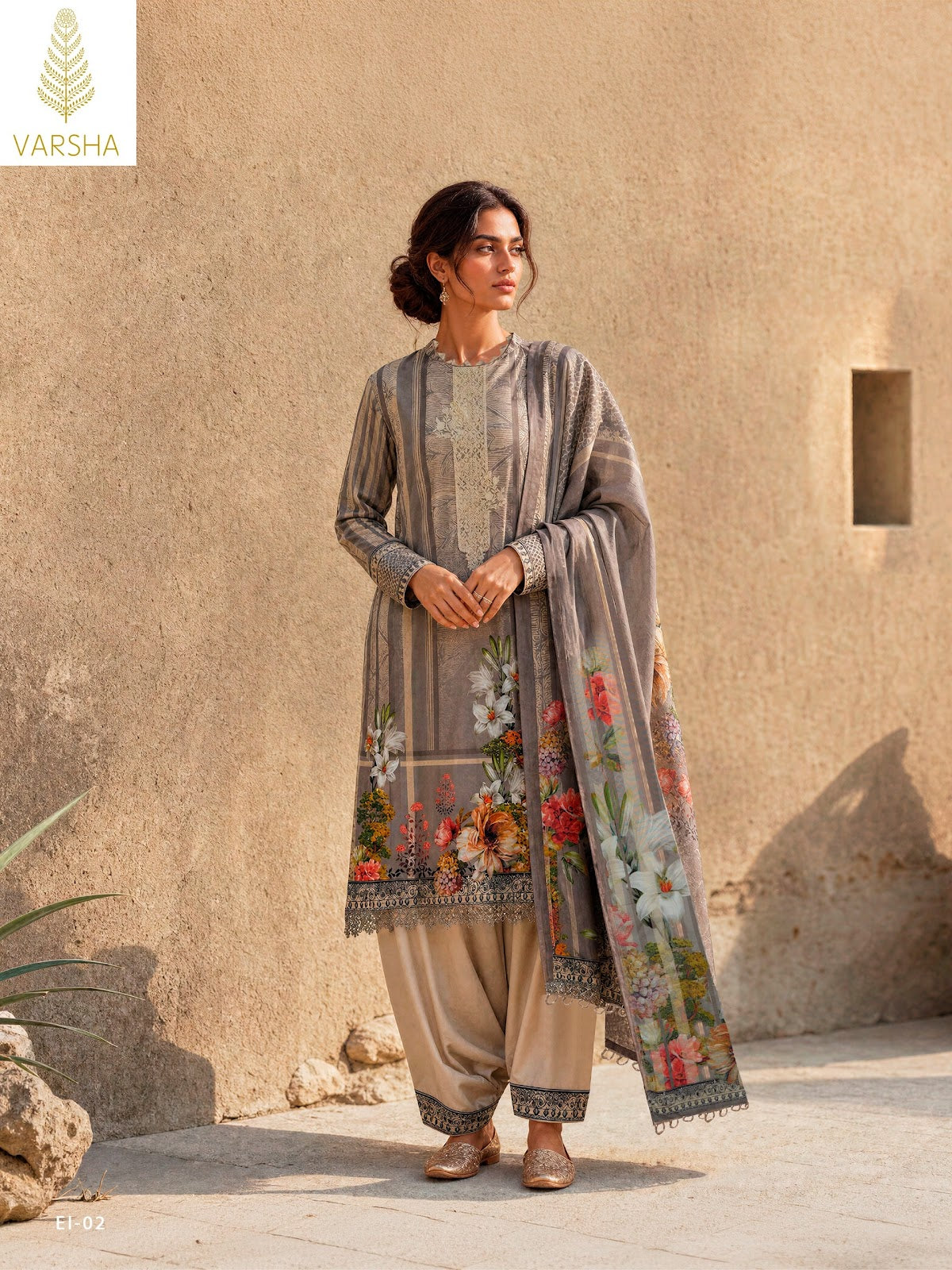 Elan E Ishq Chapter 2 Varshaa Viscose Muslin Pant Style Suits Manufacturer