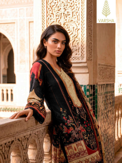Elan E Ishq Chapter 3 Varshaa Viscose Muslin Pakistani Salwar Suits Wholesaler