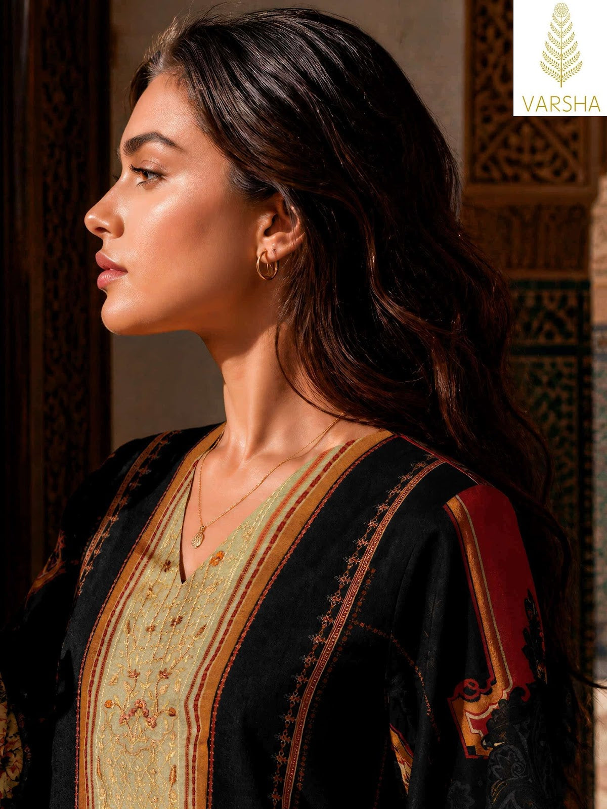 Elan E Ishq Chapter 3 Varshaa Viscose Muslin Pakistani Salwar Suits Wholesaler