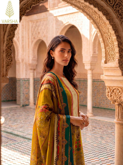 Elan E Ishq Chapter 3 Varshaa Viscose Muslin Pakistani Salwar Suits Wholesaler