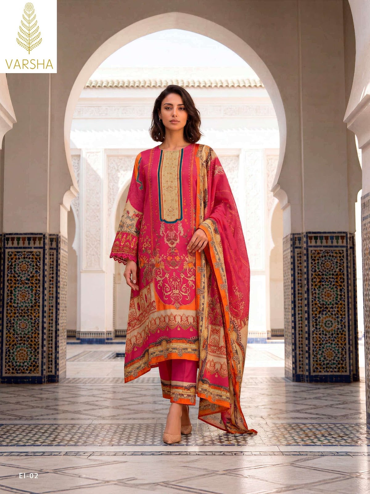 Elan E Ishq Chapter 3 Varshaa Viscose Pashmina Suits Wholesale Price