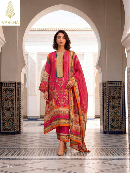 Elan E Ishq Chapter 3 Varshaa Viscose Pashmina Suits Wholesale Price