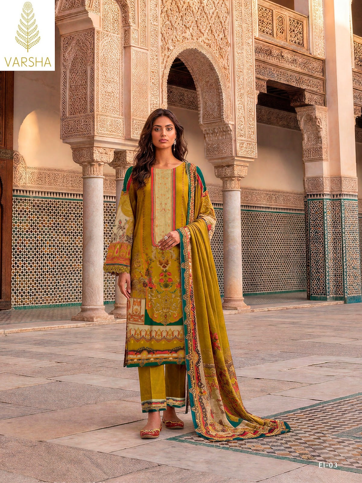 Elan E Ishq Chapter 3 Varshaa Viscose Pashmina Suits Wholesale Price
