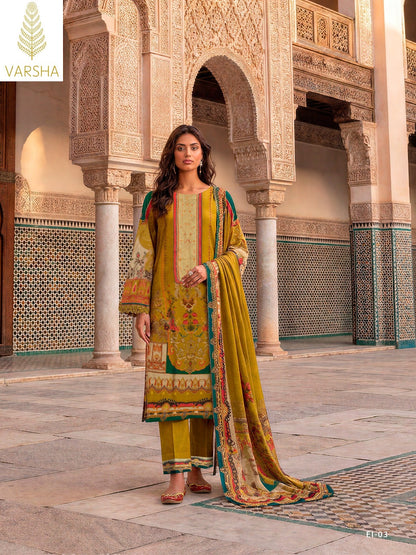 Elan E Ishq Chapter 3 Varshaa Viscose Pashmina Suits Wholesale Price
