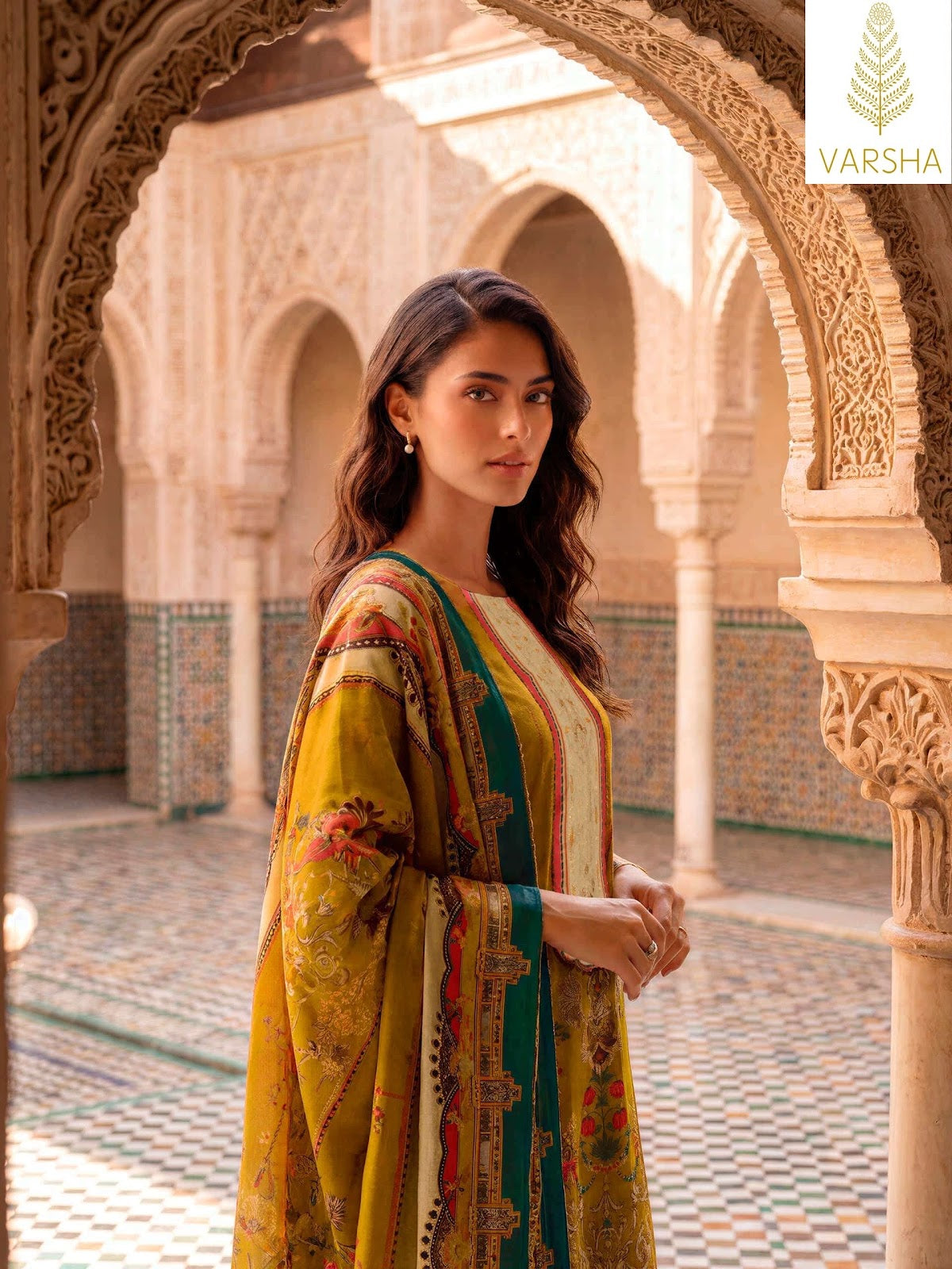 Elan E Ishq Chapter 3 Varshaa Viscose Pashmina Suits Wholesale Price