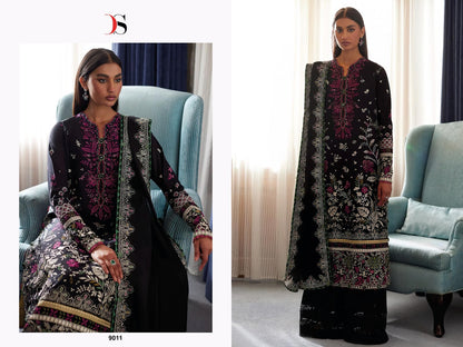 Elan Lawn 25 Deepsy Cotton Pakistani Patch Work Suits Manufacturer Gujarat