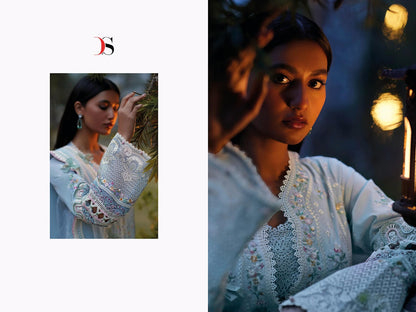 Elan Lawn 25 Super Nx Deepsy Cotton Pakistani Patch Work Suits Wholesale Rate