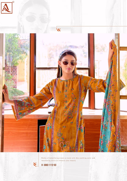 Elan Royale Alok Cambric Cotton Karachi Salwar Suits Exporter India