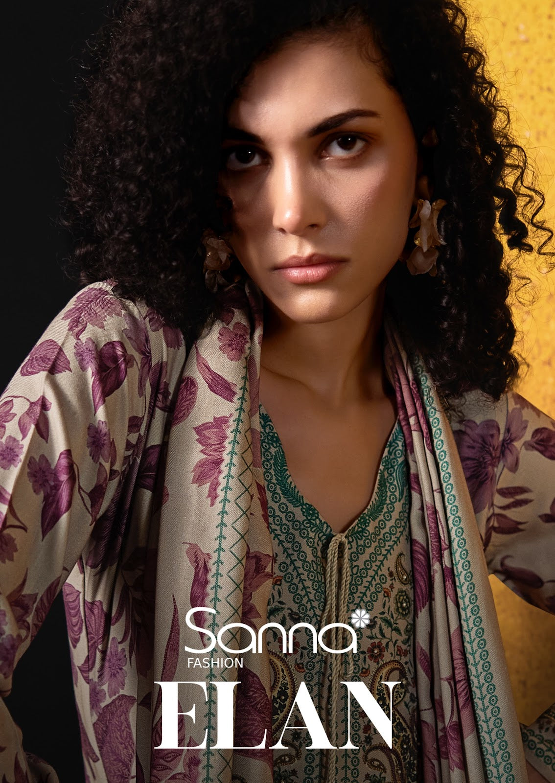 Elan Sanna Fashion Viscose Pashmina Suits Exporter Gujarat
