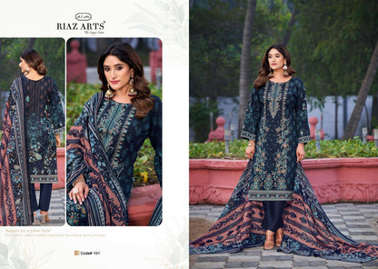 Elan Vol 2 Riaz Art Lawn Cotton Karachi Salwar Suits Wholesale Price
