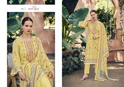 Elan Vol 3 Riaz Art Lawn Cotton Karachi Salwar Suits Wholesale Rate