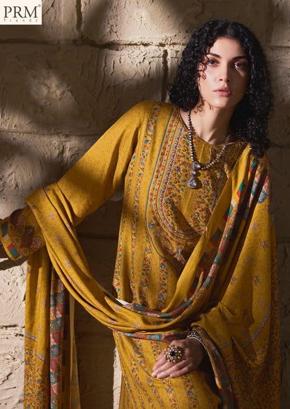 Elara Prm Trendz Viscose Pashmina Suits Supplier Gujarat