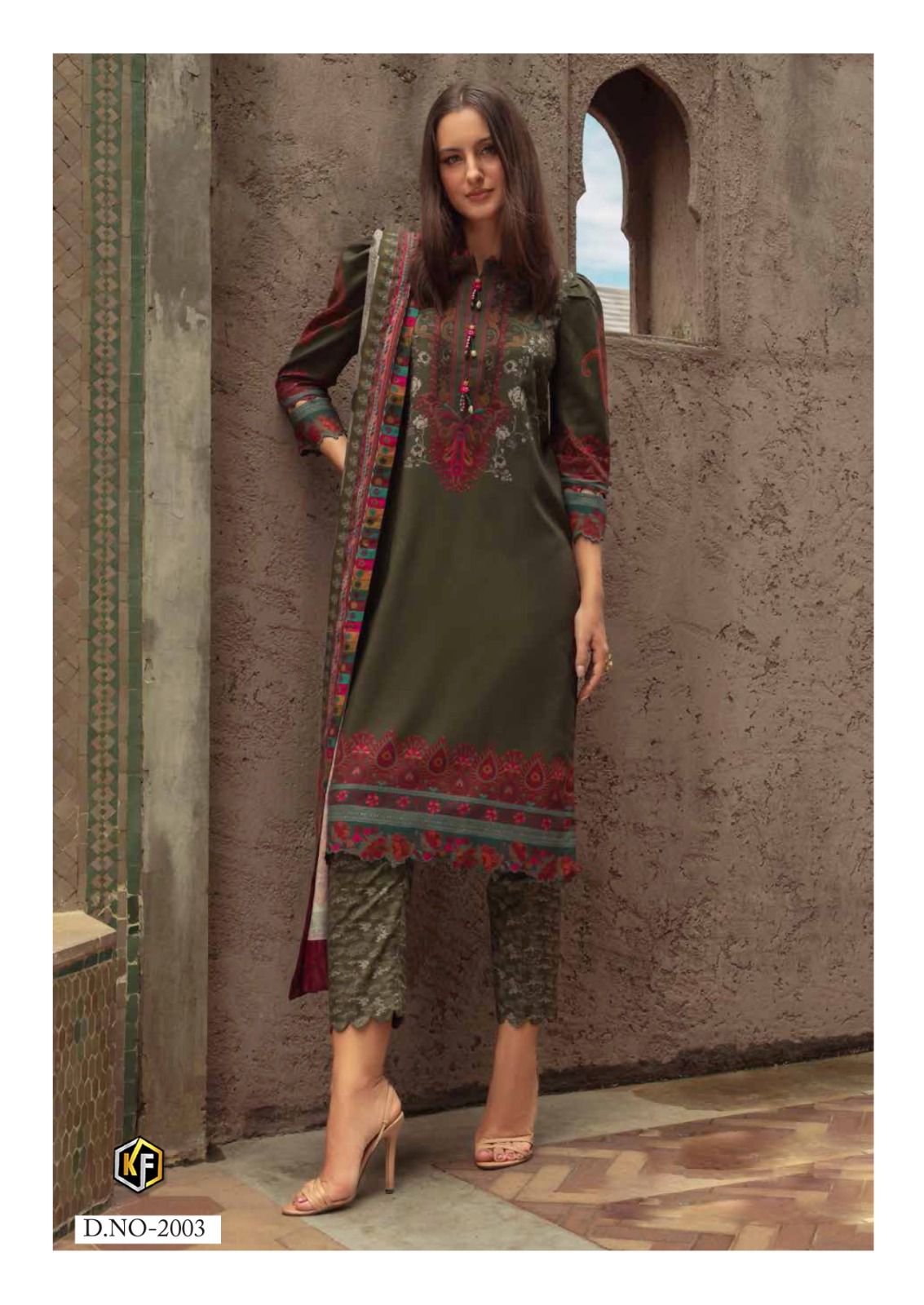 Elaya Vol 2 Heavy Cotton Luxury Collection Keval Fab Karachi Salwar Suits Supplier