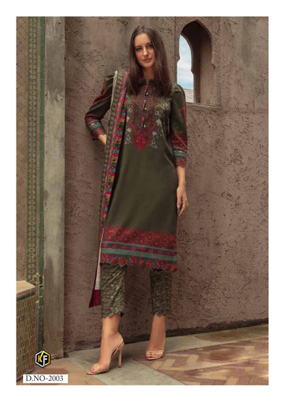 Elaya Vol 2 Heavy Cotton Luxury Collection Keval Fab Karachi Salwar Suits Supplier