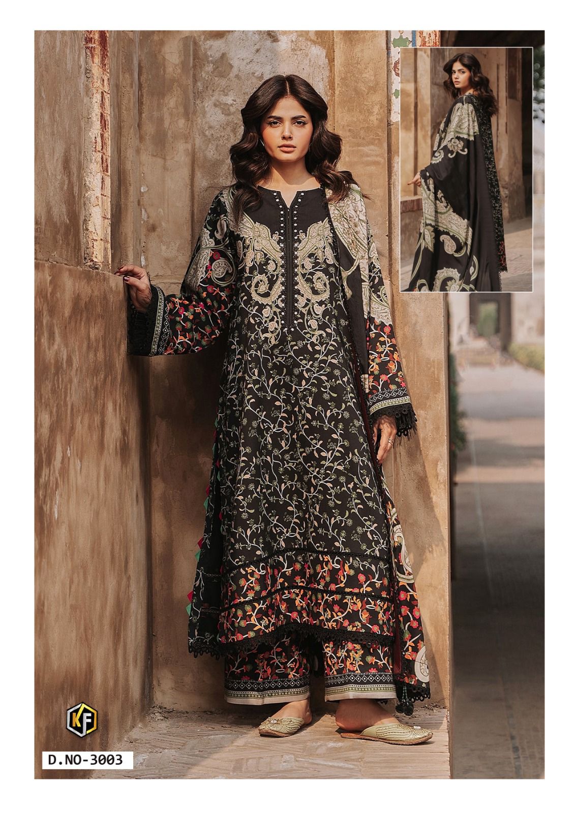 Elaya Vol 3 Keval Fab Lawn Cotton Karachi Salwar Suits Exporter Gujarat