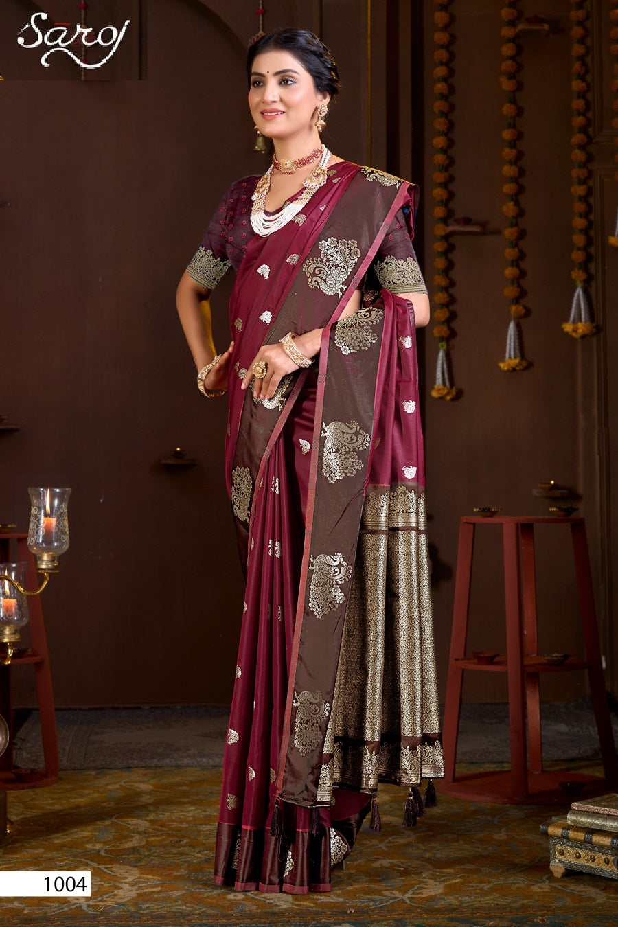 Elegance Silk Vol 3 Saroj Silk Sarees Wholesaler