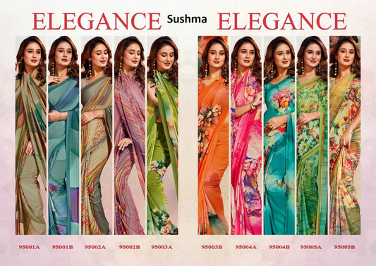 Elegance Sushma Sarees Wholesale Rate