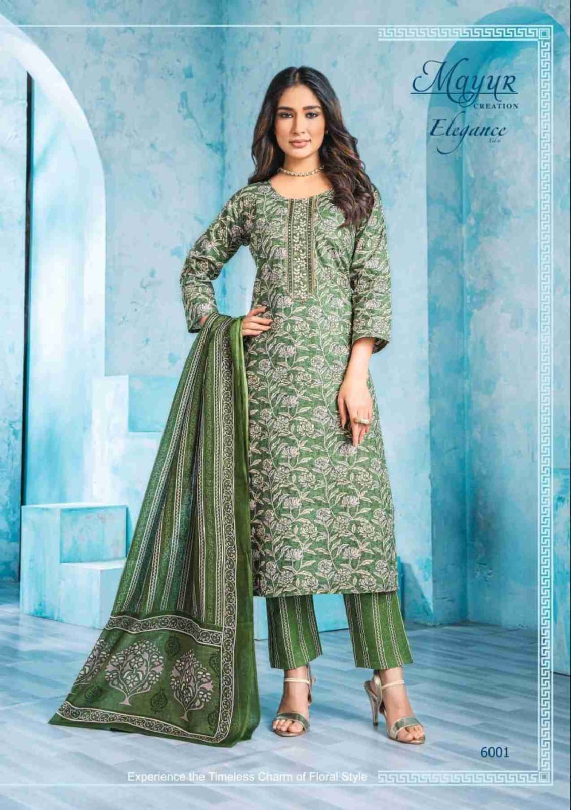 Elegance Vol 6 Mayur Creation Cotton Readymade Pant Style Suits Manufacturer Gujarat