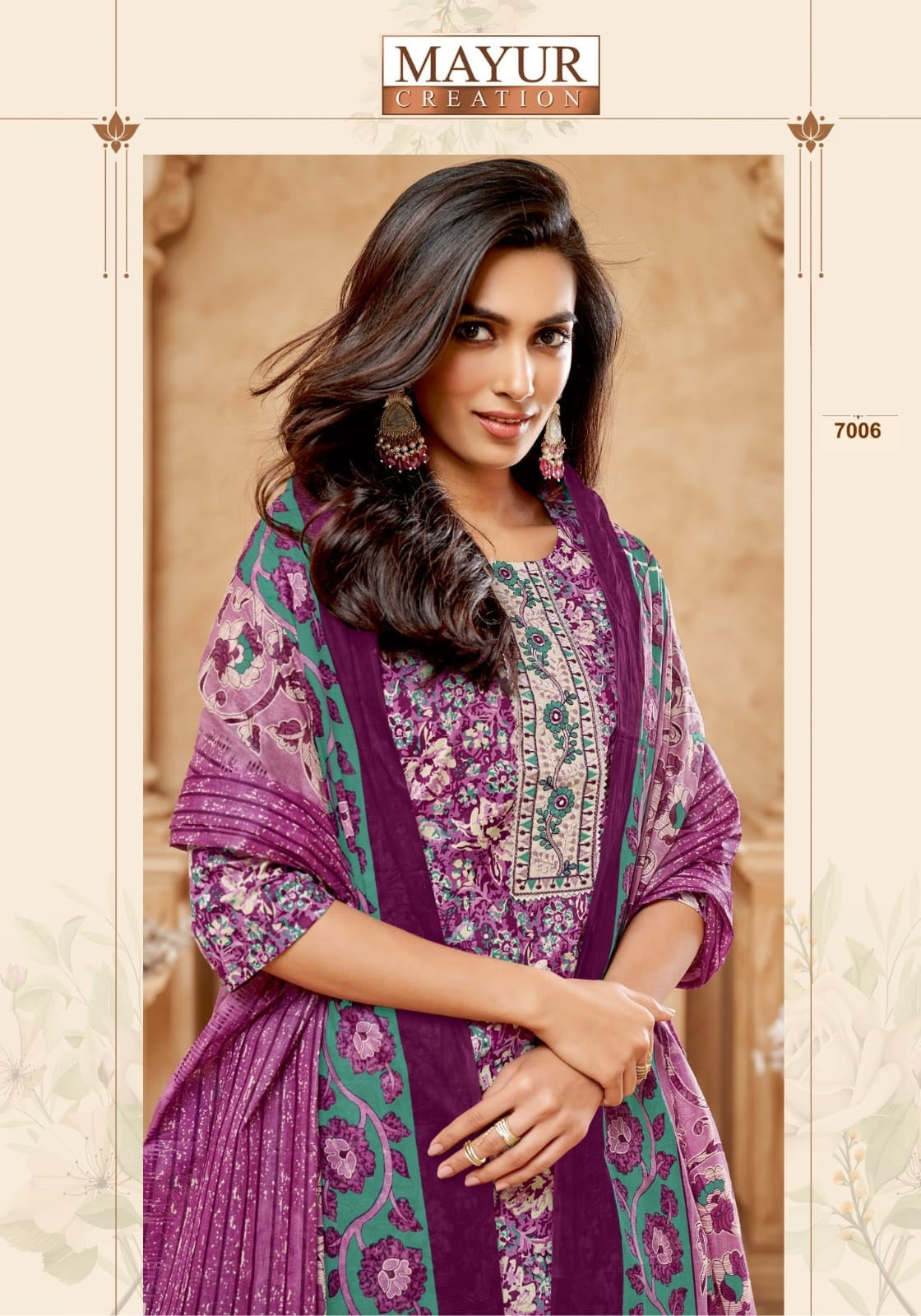 Elegance Vol 7 Mayur Creation Cotton Dress Material Manufacturer India
