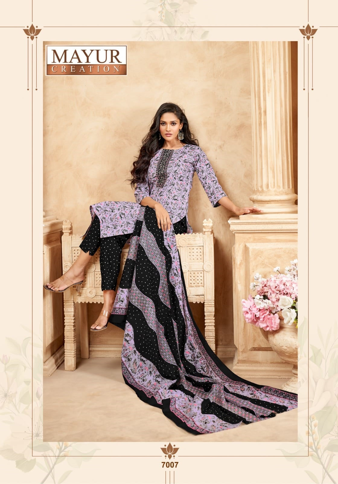 Elegance Vol 7 Mayur Creation Cotton Dress Material Manufacturer India
