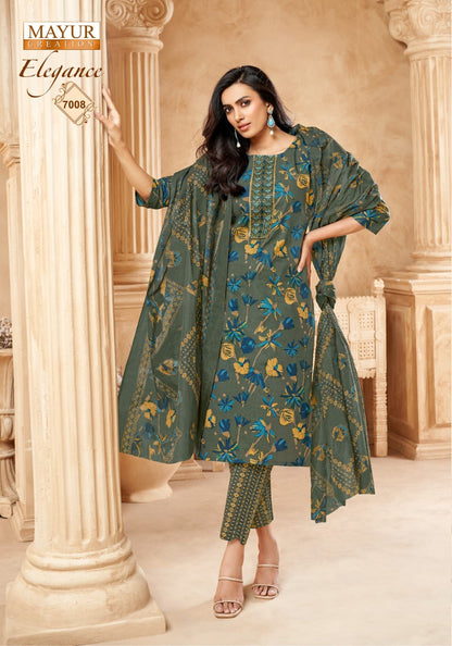 Elegance Vol 7 Mayur Creation Cotton Dress Material Manufacturer India