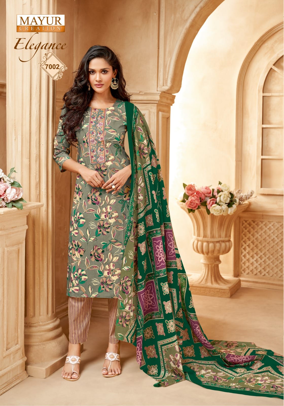 Elegance Vol 7 Mayur Creation Cotton Dress Material Manufacturer India