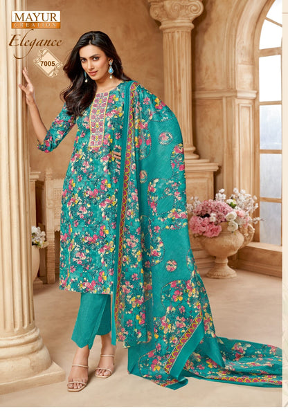 Elegance Vol 7 Mayur Creation Readymade Cotton Pant Suits Wholesale Price