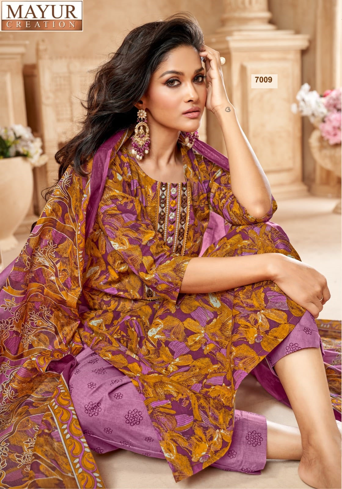 Elegance Vol 7 Mayur Creation Readymade Cotton Pant Suits Wholesale Price