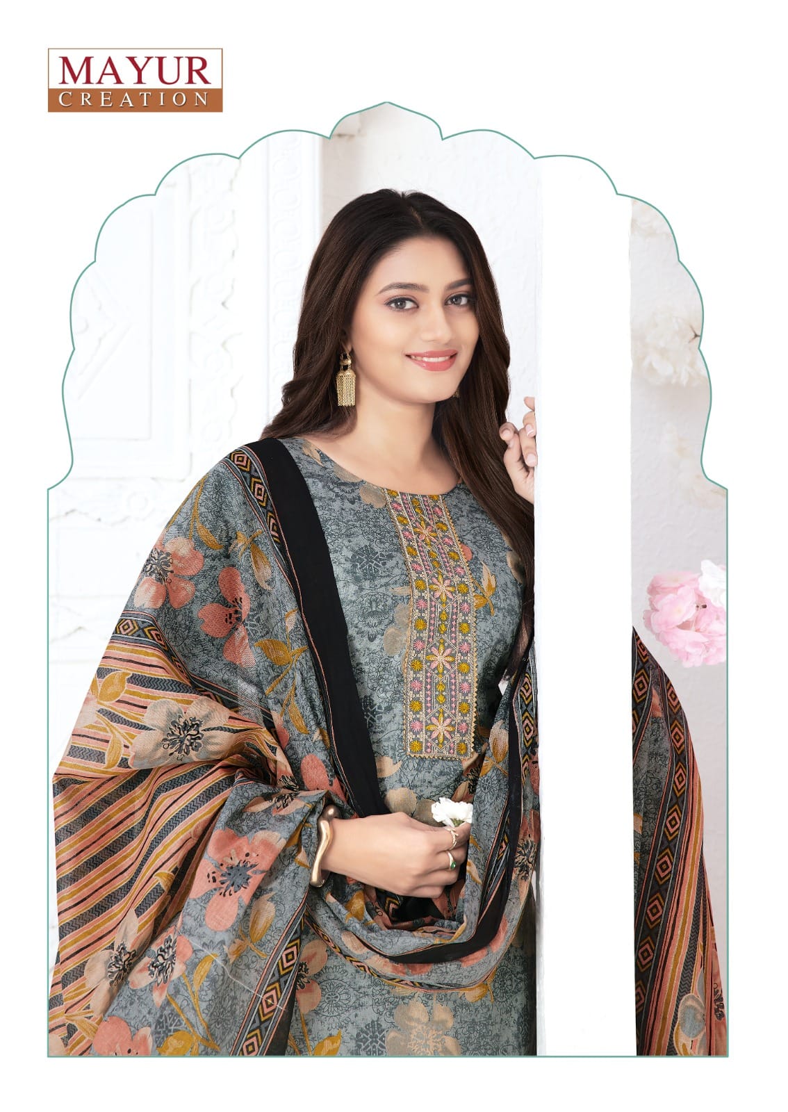 Elegance Vol 9 Mayur Creation Readymade Cotton Pant Suits Manufacturer Ahmedabad