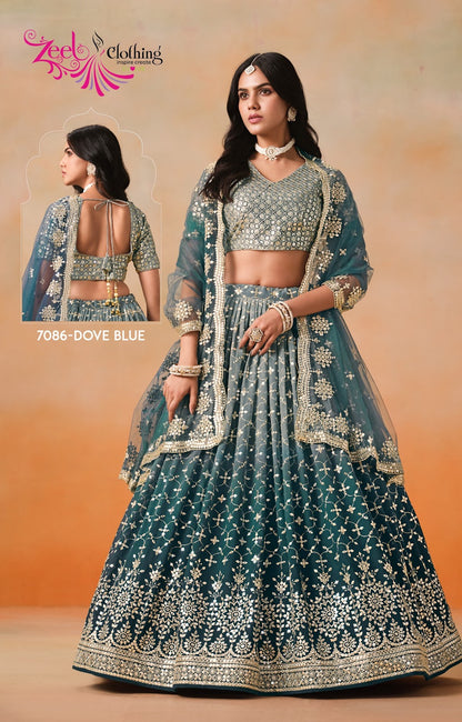 Elegance Zeel Georgette Lehenga Choli Wholesale