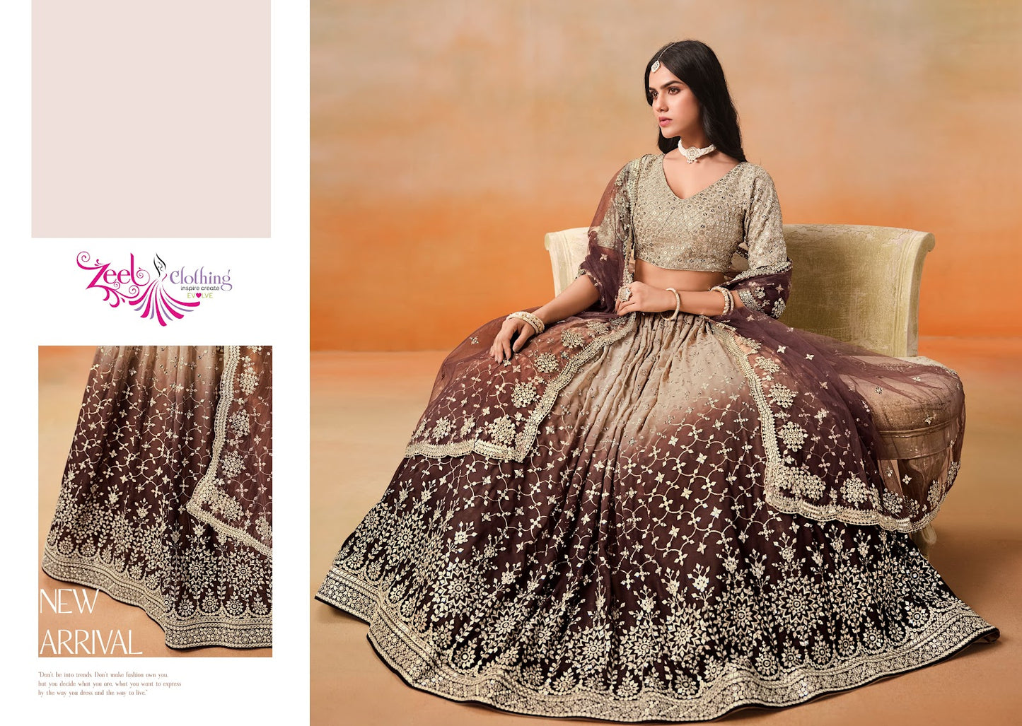 Elegance Zeel Georgette Lehenga Choli Wholesale