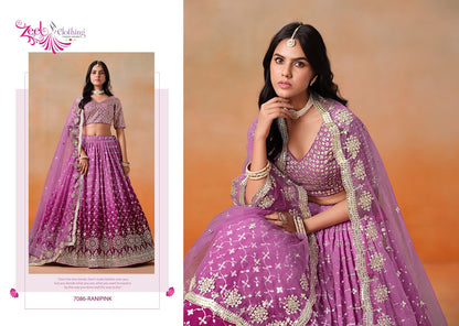 Elegance Zeel Georgette Lehenga Choli Wholesale