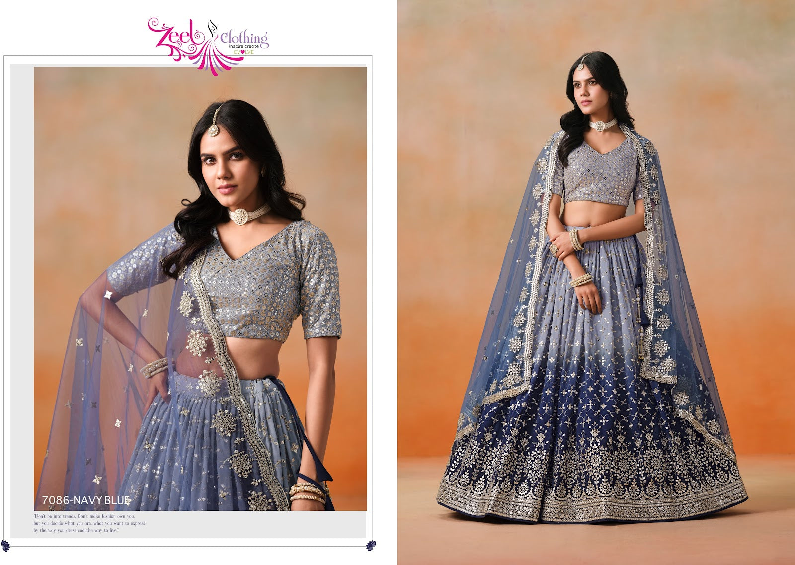 Elegance Zeel Georgette Lehenga Choli Wholesale