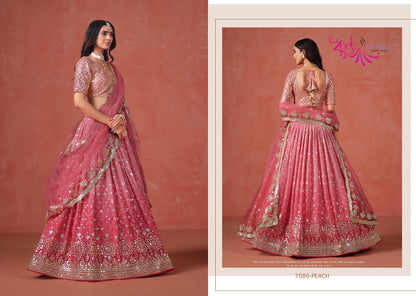 Elegance Zeel Georgette Lehenga Choli Wholesale